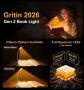 Gritin смарт LED лампа за книга с гъвкава шия, 5 нива яркост и регулиране на цветна температура, снимка 9