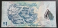 Бруней. 1 долар. 2011 година . Султан Хасанал., снимка 2