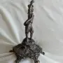 Уникална бронзова статуя., снимка 2