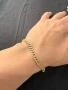Масивна гривна 14К злато Cuban Link, снимка 3