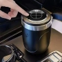 Стилен пепелник за кола BMW с LED осветление и капак , снимка 10