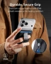 ESR Geo Magnetic Wallet Stand – Магнитен портфейл за телефон с Grip стойка и Find My функция, снимка 9