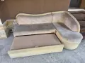 Ъглов диван с вградено легло , снимка 4