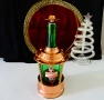 Медна поставка за бутилка,музикална латерна Reuge. , снимка 10