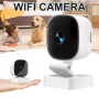 К7 Wi-Fi охранителна камера, 5x5x4 cm, 1080P Full HD, Нощно виждане, Двупосочно аудио, снимка 6