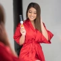 Кръгла керамична четка за коса 53 мм, Global Keratin Thermal Round Anti-Static Brush 53 mm, снимка 5