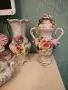 Capodimonte  порцеланов комплект стара ръчна изработка , снимка 1