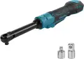 Акумулаторен тресчотка винтоверт/гайковерт 3/8", за 18–21V батерия Brushless с LED и адаптери, снимка 1