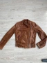 Кожено яке  естествена кожа Mango XS, снимка 1