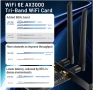 PCIe WiFi карта за компютър WiFi 6E с Bluetooth 5.2, снимка 4