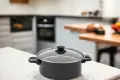 Тенджера с кошница Rosberg, 24 см., въглеродна стомана, снимка 4