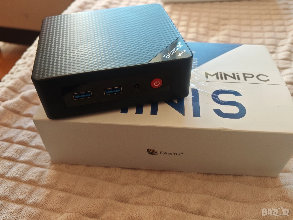 Компактен мини компютър Beelink Mini S N150 8GB 256GB SSD с Windows 11 Pro, снимка 1