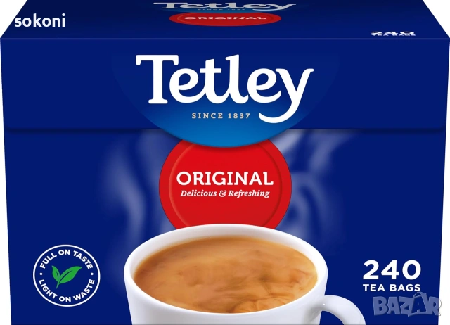 Tetley / Тeтли Черен Чай 240пак 