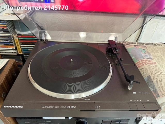 Грамофон Grundig PS 2750, снимка 4 - Грамофони - 54124390