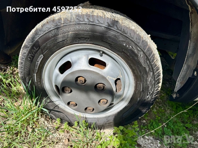 6бр.Джанти 16цола 6x170 + НОВИ ГУМИ Uniroyal 195/65/16C за бус Iveco Daily, снимка 4 - Гуми и джанти - 54290780
