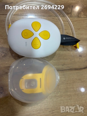 Двуфазна електрическа помпа Medela - Solo Hands - Free