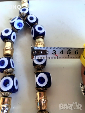 Огромна Броеница Синьо Око Против Уроки, снимка 6 - Други - 54020132