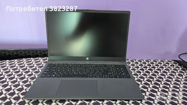 HP Лаптоп като нов | 2 месеца употреба | Чанта + зарядно, снимка 2 - Лаптопи за работа - 55636465