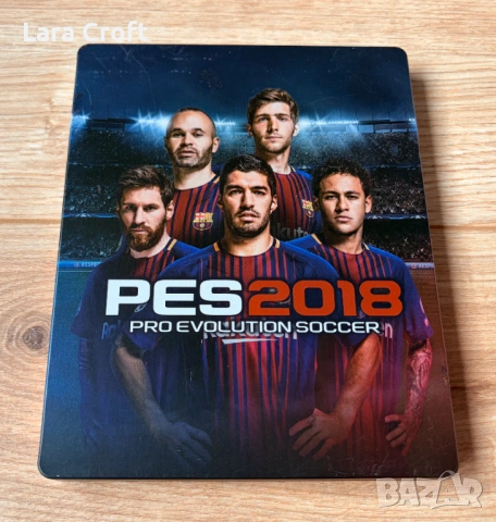 PS4 PES 2018 Pro Evolution Soccer Legendary Edition Steelbook
