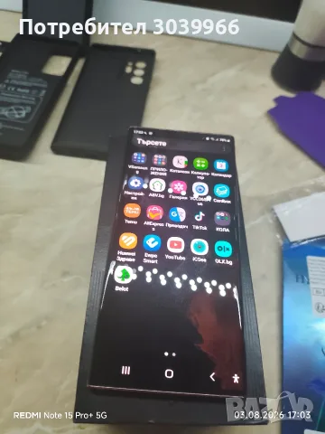Samsung galaxy note 20 ultra , снимка 2 - Samsung - 55699045