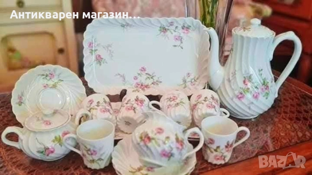 Колекционерски сервиз за кафе , Limoges., снимка 2 - Сервизи - 54553598