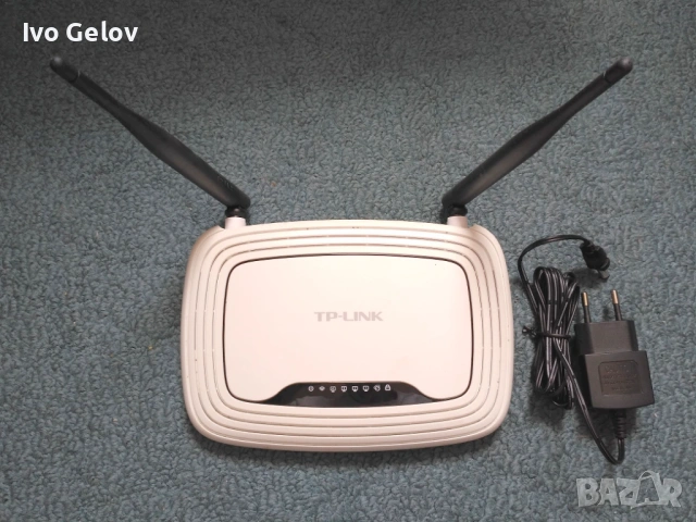Безжичен рутер TP-LINK TL-WR841N, 300Mbps, 5dB антени