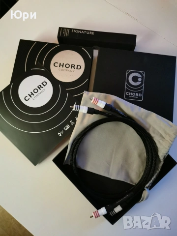 CHORD Signature X 2RCA to 2RCA , 1m , снимка 8 - Други - 53976331