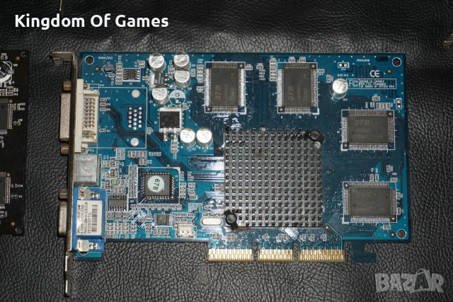 14 броя Тествани и Работещи Видео Карти AGP GeForce 256MB/Asus 256MB/Radeon 128MB/Gigabyte 64MB , снимка 11 - Видеокарти - 55087069
