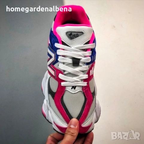New Balance 9060 – Дамски маратонки бяло/синьо/розово | Размери 37–39