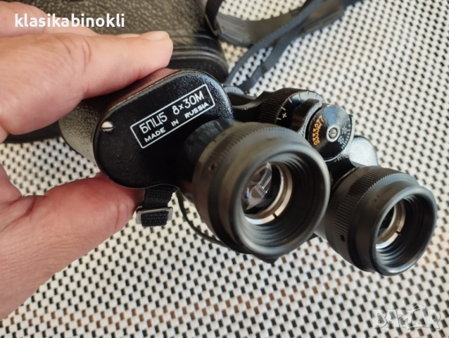ТОП Съветски Бинокъл-БПЦ5 8 х 30-MADE IN RUSSIA , снимка 3 - Екипировка - 55273820