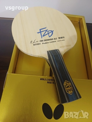 Butterfly Fan Zhendong ALC, като ново!, снимка 3 - Тенис - 54795878
