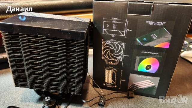 CPU Intel i5-12400F Box + Охлаждане AK4 Digital , снимка 6 - Процесори - 54806638