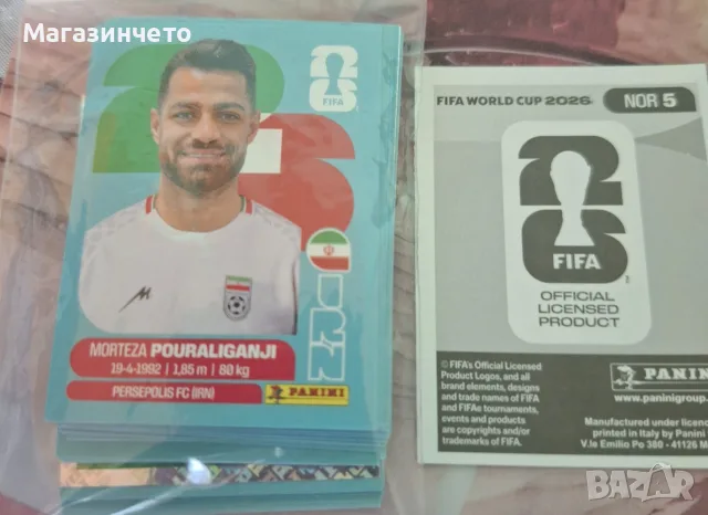 Panini футболни стикери – за колекционери и попълване на албуми ⚽