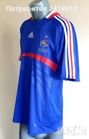 Adidas France Clima Cool Mens Size M ОРИГИНАЛ! Мъжка Тениска!, снимка 5 - Тениски - 54294185