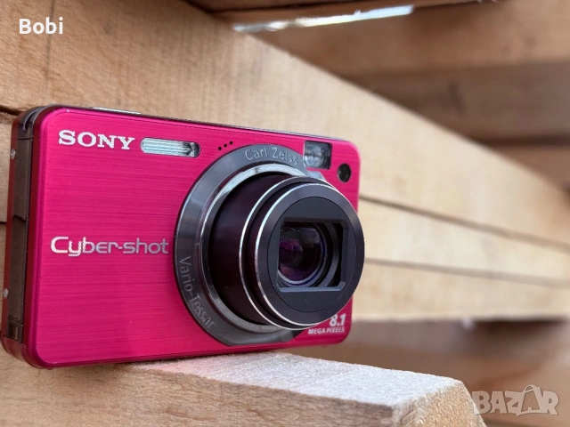 Sony Cyber-shot DSC-W150 8.1MP Carl Zeiss 5x Optical Zoom, снимка 5 - Фотоапарати - 54647900