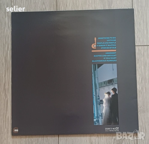 Depeche Mode ‎– Some Great Reward Издание 🇬🇧 UK 1984г-Първа преса Състояние на винила:VG+ Състояни, снимка 2 - Грамофонни плочи - 54887655