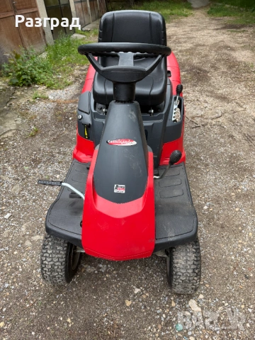 Тракторна косачка Castelgarden с кош 10 к.с briggs&stratton , снимка 3 - Градинска техника - 54608521