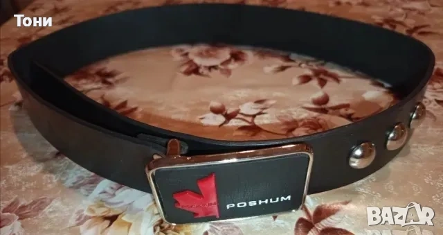 POSHUM Нов Дамски Кожен Колан 100см. , снимка 2 - Колани - 55157776
