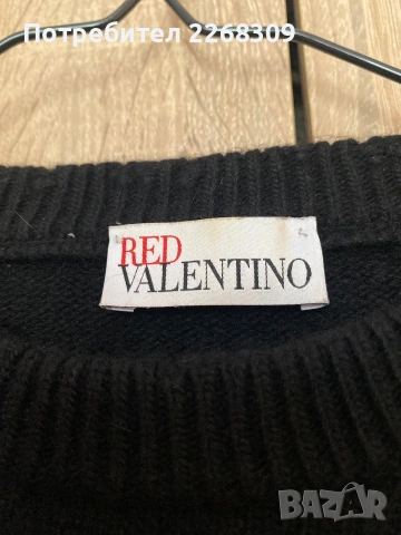Red Valentino пуловер, снимка 4 - Блузи с дълъг ръкав и пуловери - 55050273