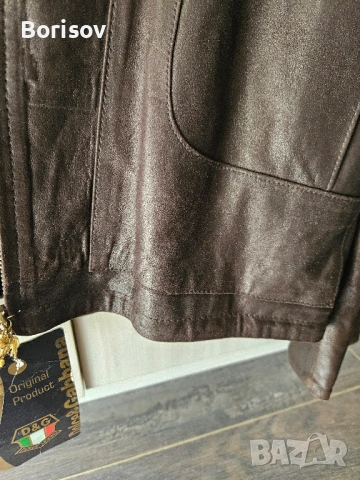 Продавам чисто ново яке от естествена кожа Dolce&Gabbana, снимка 2 - Якета - 54064666