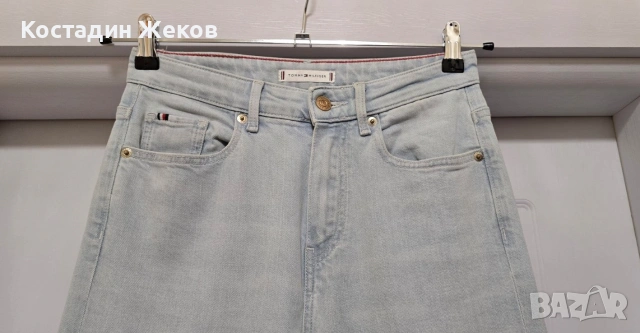 Дамски оригинални дънки. Като нови. TOMMY HILFIGER , снимка 12 - Дънки - 54477191