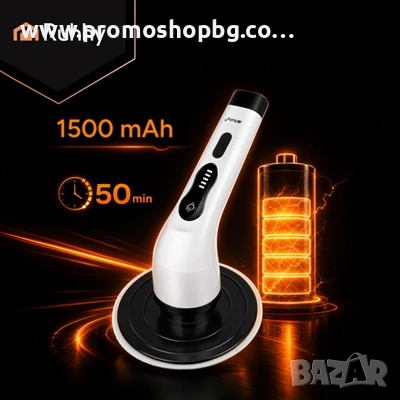 Електрическа четка за почистване Ruhhy, въртящ се глава, 9 накрайника, USB зареждане, снимка 16 - Парочистачки и Водоструйки - 54564765