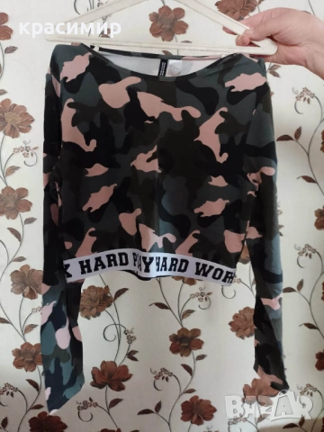 Дамска блуза, снимка 2 - Блузи с дълъг ръкав и пуловери - 54344790