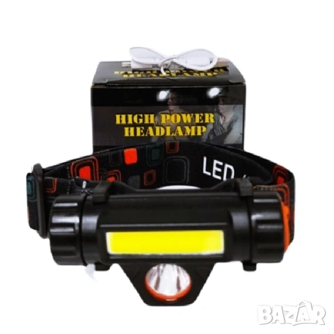  Хит! Акумулаторен влагоустойчив челник с магнит и USB зареждане 