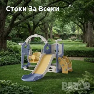 Детска пързалка с люлка за двор и дом, снимка 3 - Други - 55306720