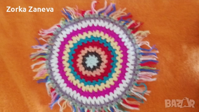 Възглавнички за стол,домашноплетени.