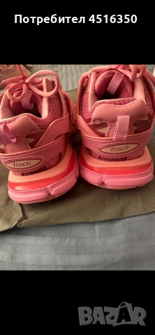 Дамски маратонки balenciaga track розови, снимка 5 - Маратонки - 55138727