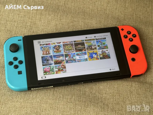 Nintendo Switch с поставен чип, снимка 6 - Nintendo конзоли - 55466099