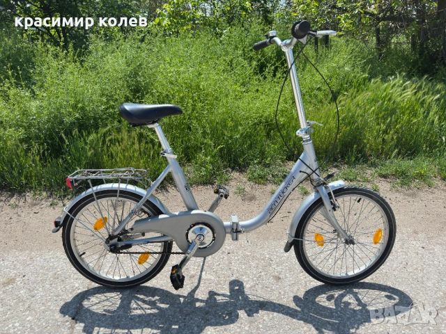 немски алуминиев сгъваем велосипед "Mifa"