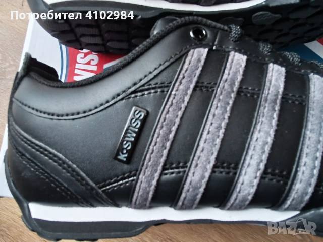 К-Swiss N42-42,5 естествена кожа, снимка 2 - Спортни обувки - 53972804